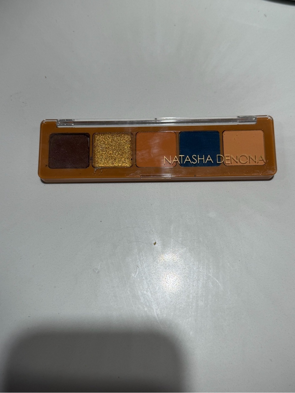 Natasha Denona Mini Eyeshadow Palette - Gold, Navy, Brown & Tan